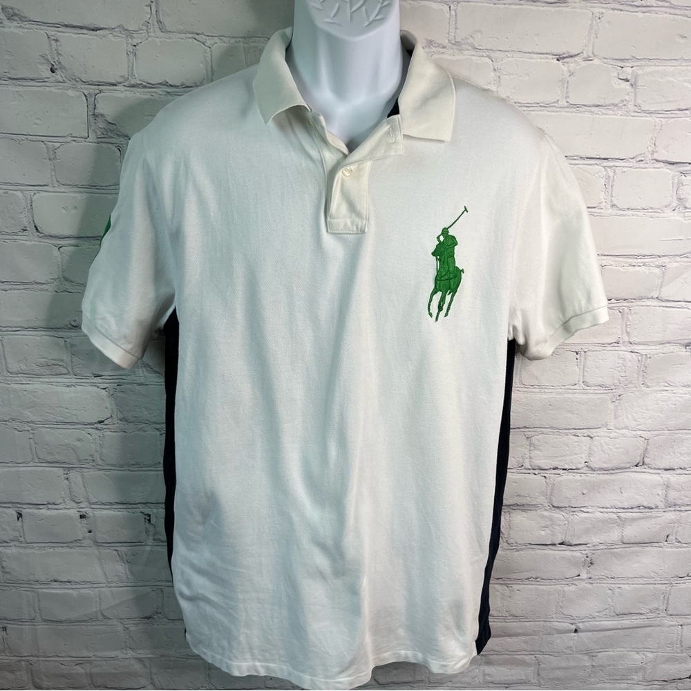 Polo Ralph Lauren White Custom Fit Polo Shirt XL